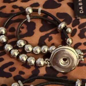 Silver Beaded Bracelet